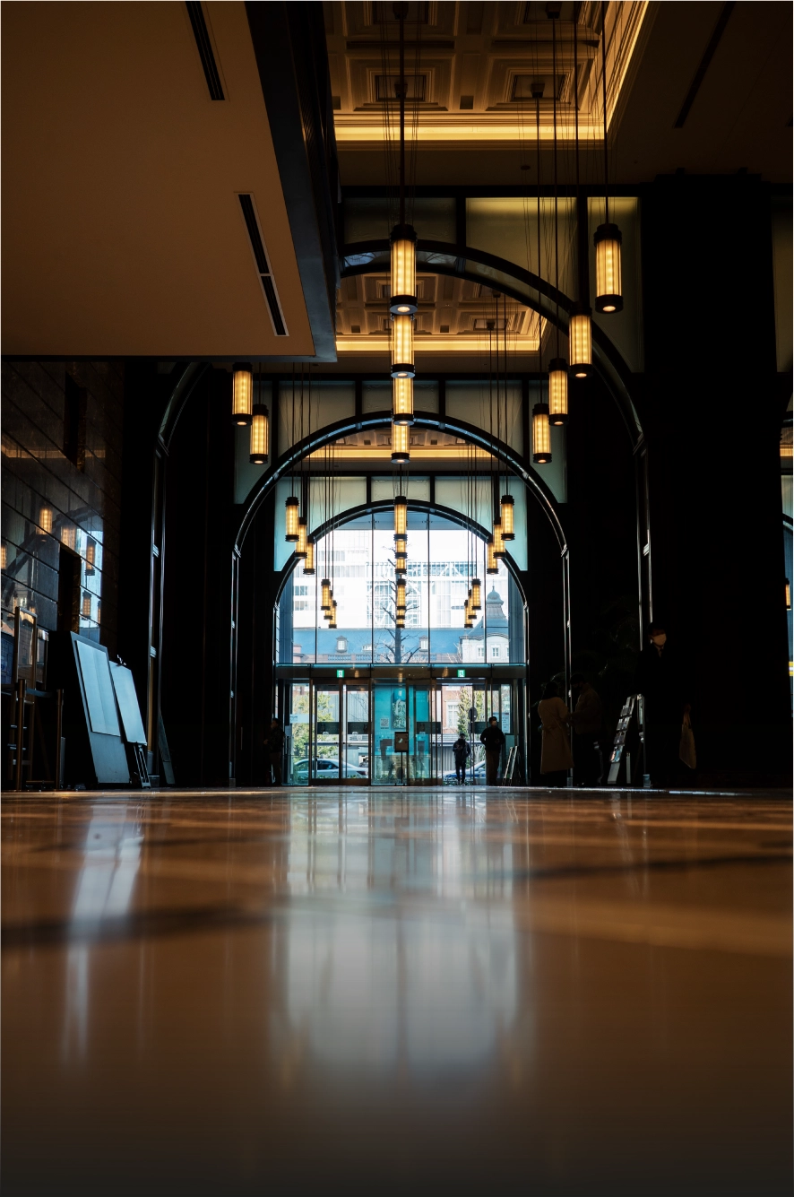Hotel Lobby Granite Cladding