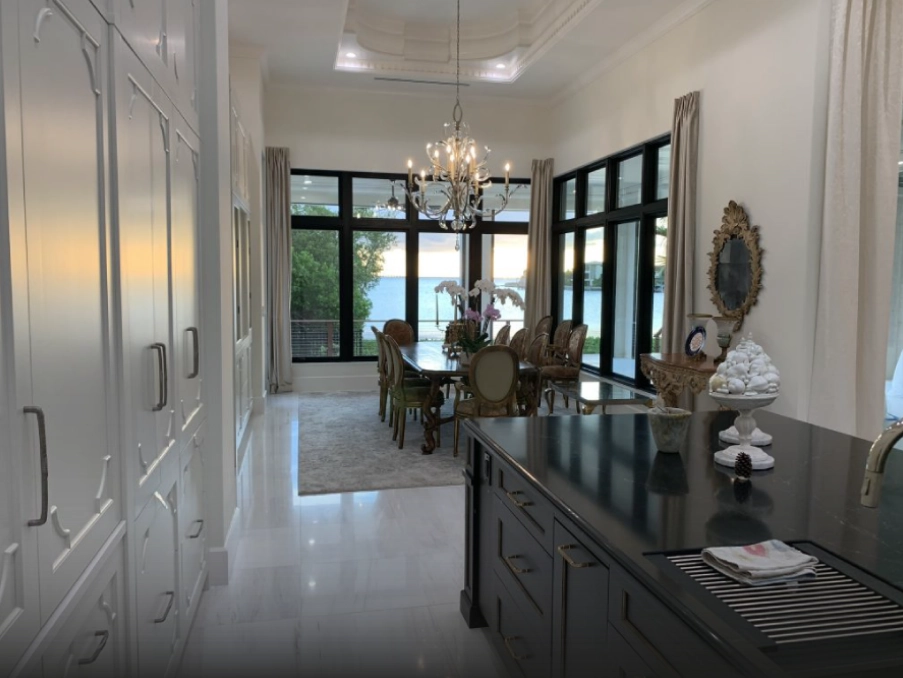 Luxury Villa Marble Flooring